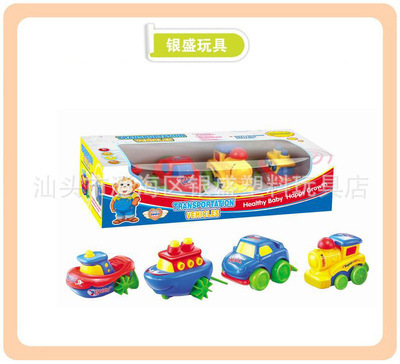 【拉线交通工具 卡通玩具车 热卖益智产品 促销礼品赠品】价格,厂家,图片,其他益智玩具,汕头市澄海区银盛塑料玩具店-